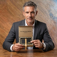 Boîte cadeau magnétique personnalisée en forme de livre avec ruban et insert en EVA, emballage de luxe vide pour cartes VIP et bijoux