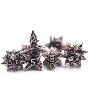 ダイスセット7ダイ多面体DNDダイスセットロールプレイングゲームダイスD & D - Product Image 6