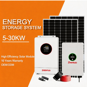 Kit complet <span class=keywords><strong>de</strong></span> système solaire hors réseau avec onduleur à onde sinusoïdale pure, batterie lithium-ion MPPT, 5-30 kW, énergie solaire pour balcon, maison - Product Image 6