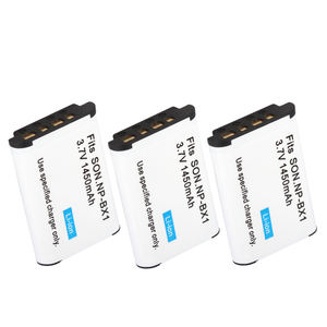 Batterie rechargeable à l'état solide 3,7 V 1450 mAh en gros, NP-BX1, 500 cycles pour HX300 HX400 HX50 HX60 DSC RX1 <span class=keywords><strong>RX100</strong></span> AS100V - Product Image 1