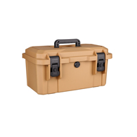 Boîte à outils étanche robuste RX-FA47-KS |   Options de protection IP67 et de serrure TSA |   Boîte de rangement à double couche en PP rigide