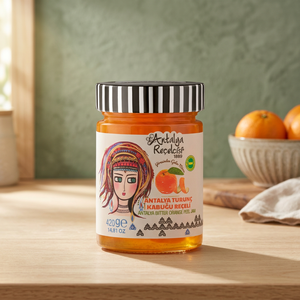 Yoruk Series Bitter Orange Peel <b>Jam</b> 50% Fruit 420g High Quality - Product Image 2