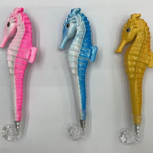 Promozione 0.7mm bella creativa regalo promozionale Color arcobaleno penne a forma di pesce in plastica graziose penne a sirena di cancelleria - Product Image 6