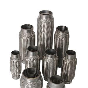 Tuyau flexible de silencieux d'échappement de diverses structures de longue durée de vie de prix usine avec le fil d'acier tressé - Product Image 2