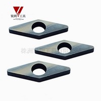 Outils de coupe personnalisés en acier inoxydable pour pièces usinées, en alliage dur, en fonte, en carbure monobloc avec revêtement, insert triangulaire