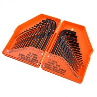 Kunci Pas Hex Dalam 30 Dalam 1 Set Kunci Torx Hex Allen Set SAE Alat Manual Presisi untuk Perbaikan Mobil Kunci Pas Kunci Pas Peralatan Tangan