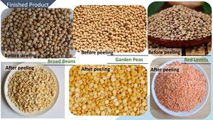 Máquina de bonificación de USD100 para pelar y dividir Toor Dal Soybean Broad Bean Dal Mill - Product Image 5
