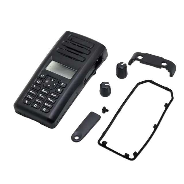 TK3320 Kenwood Housing Repair Parts Walkie Talkie Replaceable Black Front Parts with Knob Accessories Two Way Radio Original OEM