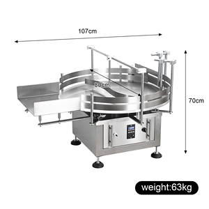 Draaibare flesontwaringsmachine voor het sorteren en automatisch aanvoeren van plastic en glazen flessen voor voedsel en dranken - Product Image 5