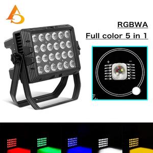 AICPOSE - Focos LED Profesionales Cuadrados RGBWAUV de 24 x 18 W, Carcasa de Aluminio Fundido a Presión, Resistentes al Agua IP65 - Product Image 6