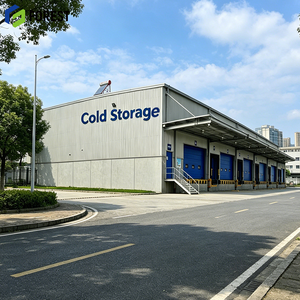 Steel Structure Cold Storage Seismic Resistant Prefabricated <b>Metal</b> Professional Grade Seafood Distribution - Product Image 1