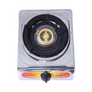 Estufa de gas doméstica de un solo quemador de acero inoxidable, cocina de gas de llama de alta intensidad para el hogar. - Product Image 2