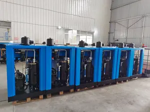 Oil Injection VSD 8bar Pressure Air Compressors 15kw 22kw 30kw 37kw Screw Air Compressor For Plastic Injection Molding Machine