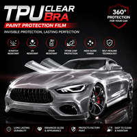 Film de protection de peinture transparent en TPU de qualité supérieure, film PPF pour voiture, auto-réparateur, anti-rayures, anti-jaunissement, hydrophobe, film protecteur invisible