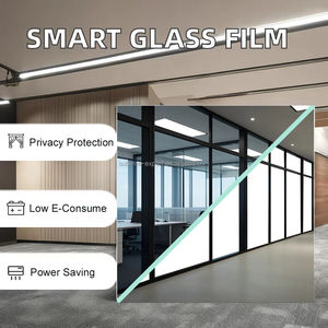 전환 가능한 색조 PDLC 전기 변색 유리 필름 파티션 및 색조 라미나가 있는 방폭 스마트 개인 정보 보호 전자 창 - Product Image 3
