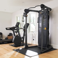 Machine d'entraînement complète Little Bird, rack multifonctionnel pour entraînement de force universel, machine Smith LMJ01