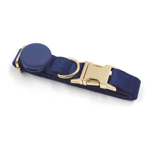 Accesorios de Lujo para Perros y Gatos, Collar y Correa Ajustables de Nailon con Hebilla Metálica, Juego de Collar y Correa para Perro 2022, Pañuelo con Diseño Personalizado, Artículos para Mascotas - Product Image 1