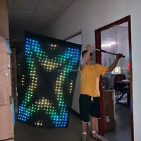 Светодиодные проекционные светильники P5 Unisex «Волшебный ковер» с изменением цвета, для складских помещений, для взрослых, светящиеся, класс защиты IP33, управление DMX512