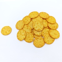 Craquelins ronds au maïs et au riz épicés, chips Senbei au maïs et au riz, snacks céréaliers avec service OEM de marque privée et d'exportation en gros