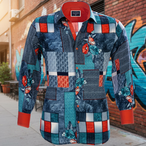 เสื้อแฟชั่นชาย Blue Jean Style - Product Image 3