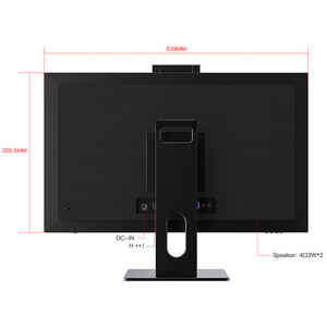 PC de Escritorio Todo en Uno Win11 24" Negro/Blanco I7 16GB RAM 512GB SSD Computadora Todo en Uno PC para juegos - Product Image 5