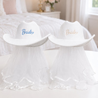 Chapeau formel pour femme, nouveau style, hiver, en feutre et denim 100% coton, tendance, pour jazz, mariage et fête, vente en gros transfrontalière