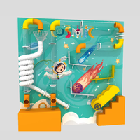 Ensemble d'équipement de terrain de jeu d'aventure intérieur populaire pour enfants adultes cadre de jeu doux Portable coloré