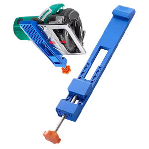 Guía de base de máquina de corte ajustable, abrazadera de posicionamiento de fresado de sierra circular eléctrica, guía de corte de madera de precisión para carpintería - Product Image 2