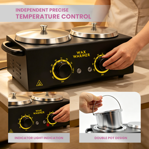 Épilateur multifonctionnel à température contrôlée avec boîtier métallique pour l'épilation et les soins corporels - Product Image 2