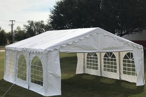 Tuyau galvanisé de tente PE de 2x6x12m, pour exposition commerciaux ou bigoudis temporaires, planificateur de toutes les événements en plein air, prix d'usine - Product Image 2