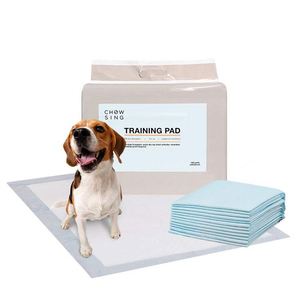 Tapis d'entraînement absorbants biodégradables pour chiots, respectueux de l'environnement, tailles S/M/L/XL - Product Image 1