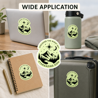 Panneau de sortie lumineux personnalisé avec logo, plaque de porte phosphorescente, sans batterie, écologique, étiquette d'avertissement de sécurité pour entrepôt