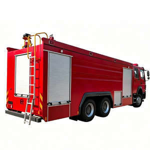 Camión <span class=keywords><strong>de</strong></span> <span class=keywords><strong>Bomberos</strong></span> HOWO 6x4 con Espuma, 16000L, Equipo <span class=keywords><strong>de</strong></span> <span class=keywords><strong>Bomberos</strong></span> Euro 3, Camiones <span class=keywords><strong>de</strong></span> <span class=keywords><strong>Bomberos</strong></span> Reales para Plantas Petroquímicas y Uso Industrial - Product Image 1
