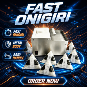 Mesin Pembuat Onigiri Segitiga Jepang, Pembuat Sushi Korea, Alat Penekan Nasi Goreng Restoran - Product Image 3