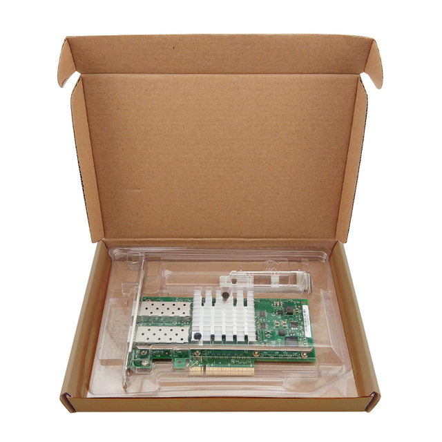 X520-DA2 SFP+ Dual Port PCI-E 10Gb Converged Network Adapter E10G42BTDABLK 0942V6 0XNPKX