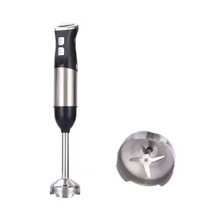 Custom 1000w Multifunctional Immersion Blender Stainless Steel 4 Blades Hand Stick Blender