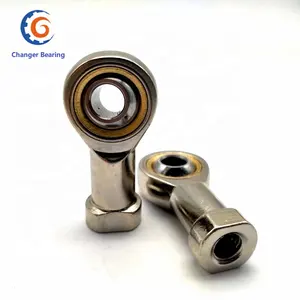 Bearing Rod End Fish Eye Ball Bearing SI8T/K SA8T/K PHS8 Left/Right Hand Female Thread Nickel Plated Rod End Joint Bearing