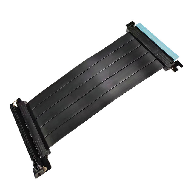 KBQCONN 20CM PCIE 3.0 16 X High Speed Upstring Cable PCI Express GPU Extension Card RTX 5090 4090 & RX 9000