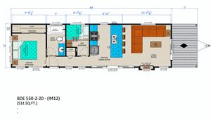 Casa Prefabbricata in Acciaio, Cabina in Legno, Hotel Prefabbricato in Container in Vendita in Messico per Uso Ufficio, Villa o Chiosco - Product Image 6