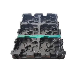 Shunyue Custom ESD antistatic reel plastic tray storage conductive tray ESD blister plastic tray for industrial storage