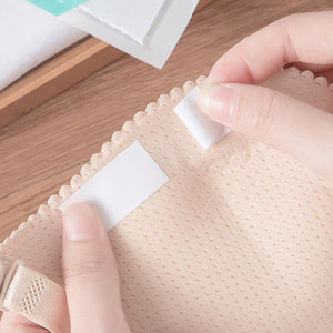 Cinta Adhesiva Invisible Transparente Antiexposición de Doble Cara para Fijación de Cuellos de Camisa, Ultrafina, de Material PET, Rectangular - Product Image 3