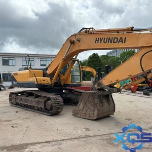 Excavadora de cadenas Hyundai 330lc-9T de segunda mano, 33 toneladas, en buen estado, con componentes principales: caja de cambios, PLC, motor, bomba y cojinetes - Product Image 1