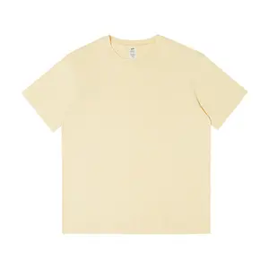 T-shirt sleevetMen 230 t-shirt a spalla in cotone bianco moda estiva marchio girocollo tutto abbinato top da donna