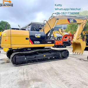 Excavadora Usada CAT 323D, Equipo de Construcción Profesional de Alto Rendimiento, CAT 320 323 325 330 336, Bajo Número de Horas de Trabajo - Product Image 1