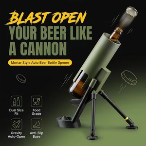 Mortar Bottle Cap Launcher Beer Opener <b>Portable</b> <b>Bar</b> Party Game Gift - Product Image 2