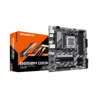 Placa base Giga-byte B850M DS3H Micro ATX, 4 DDR5, 256 GB XMP 3.0, PCIe 5.0, doble M.2, LAN 2.5G, Q Flash Plus, para juegos.