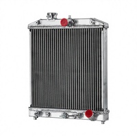 GTGMOTO Radiateur en aluminium pour Honda Civic D15 D16 EK Integra Del Sol 1992-2000 1995