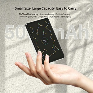 แบตเตอรี่กึ่งโซลิดสเตต CCC 5000mAh รองรับการชาร์จเร็ว PD22.5W 15W/10W/7.5W/5W/2.5W พอร์ต Type-C พาวเวอร์แบงค์พกพา S227 ความจุ 5000mah - Product Image 1