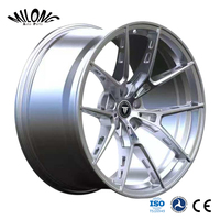 Jantes concaves de style M Sport 863m, 19, 20, 21 pouces, en alliage forgé brossé, 5x112 pour BMW M5 F90 M8 F91 F92 F93