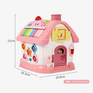 Gioco del telefono <span class=keywords><strong>per</strong></span> bambini occupato attività da tavolo Cube House <span class=keywords><strong>giocattoli</strong></span> Montessori <span class=keywords><strong>per</strong></span> bambine da <span class=keywords><strong>1</strong></span> a 3 anni - Product Image 5